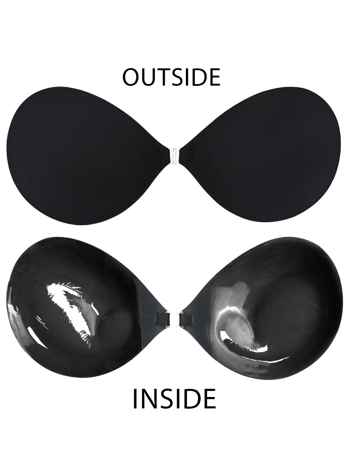 Comfortable invisible anti-shedding cloth silicone chest patch