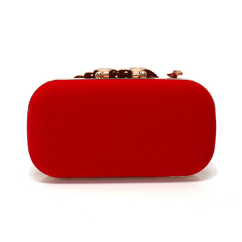 Luxury Peacock Crystal Evening Clutch Bag for Wedding & Formal Events
