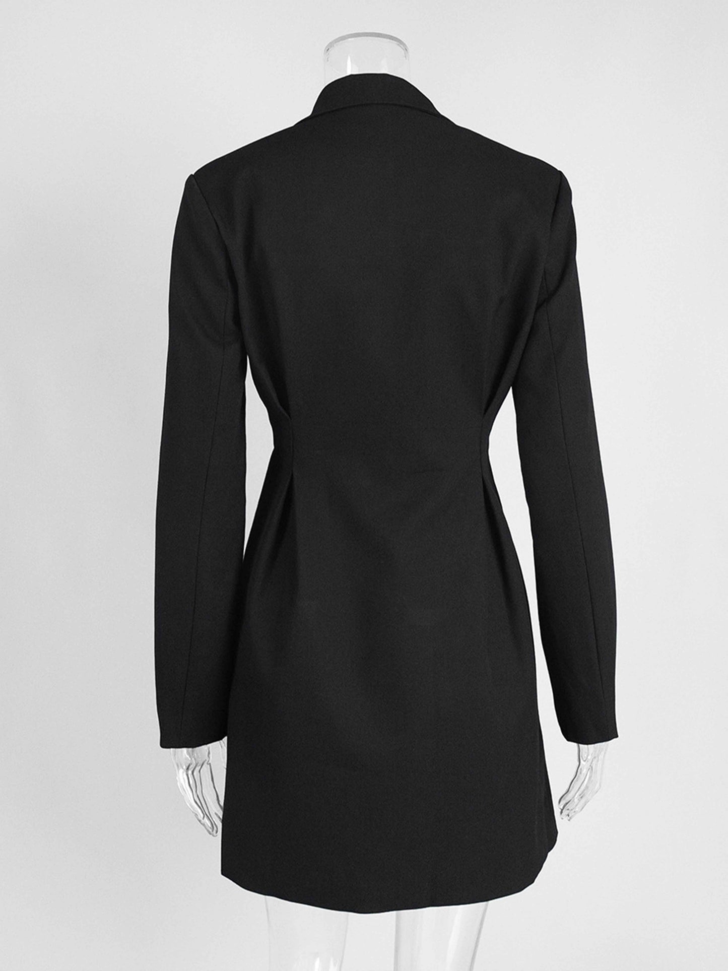 Women's Blazer Slim Fit Double Breasted Notch Lapel Perfect for Everyday