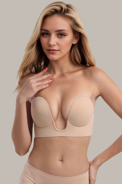 Bride women's backless invisible bra