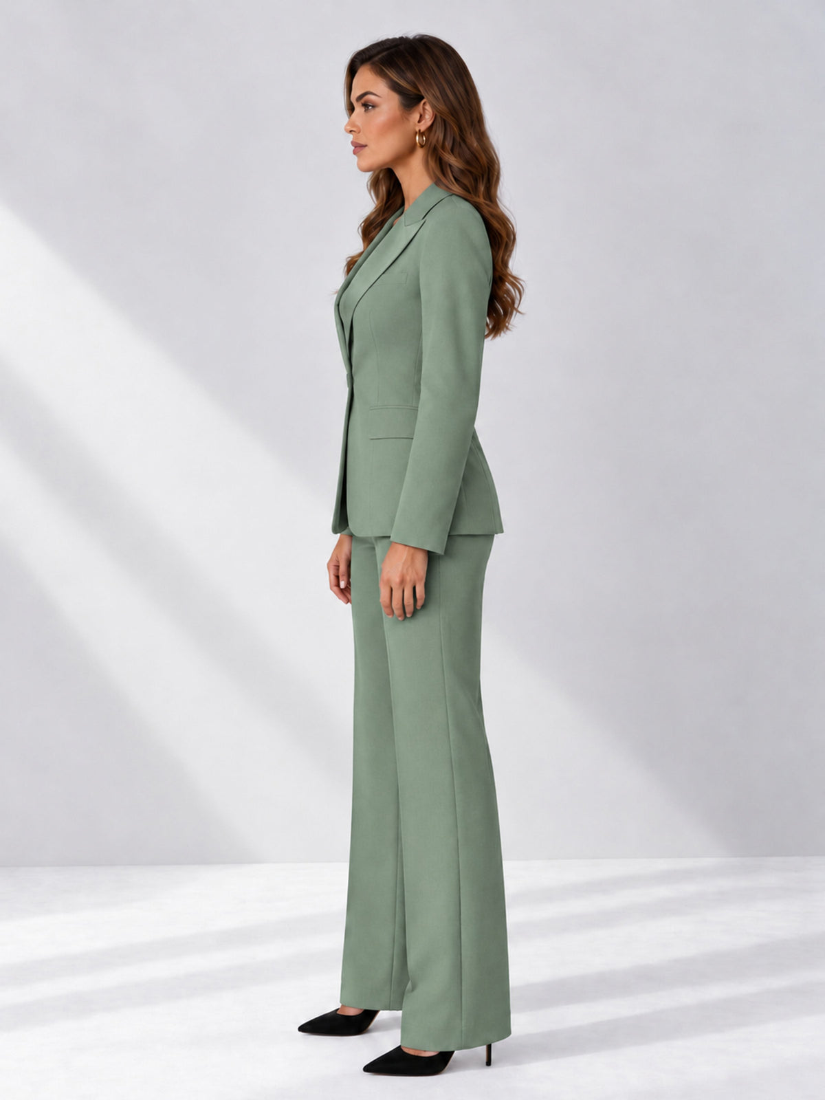 Eucalyptus 2 Pieces Regular Fit Women's Suits