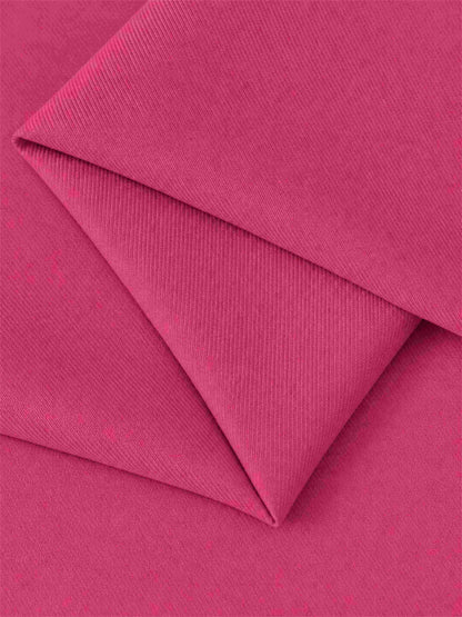 Hot Pink 2 Pieces Regular Fit Women's Suits