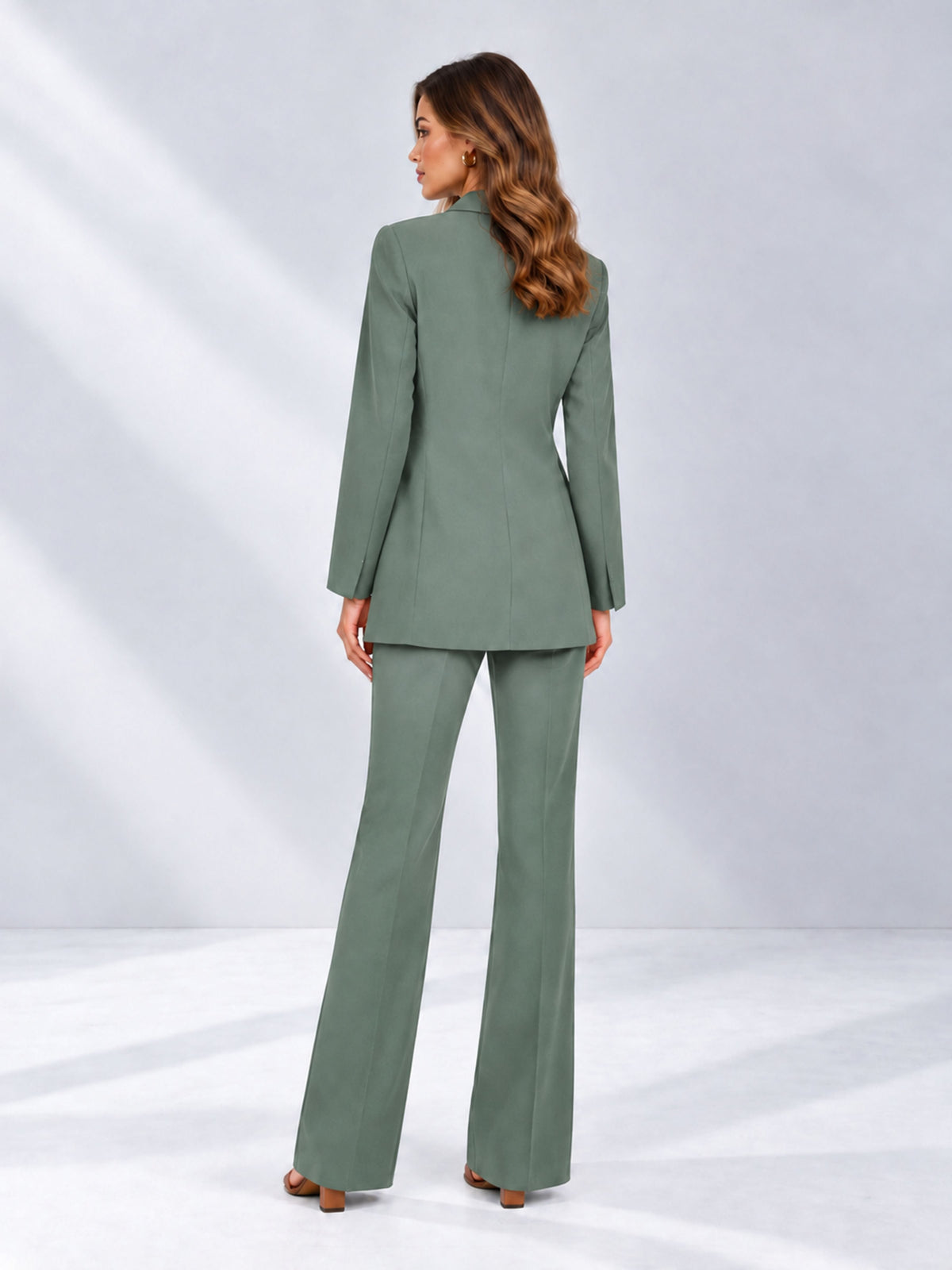 Eucalyptus 2 Pieces Shawl Lapel Regular Fit One Button Women's Suits 