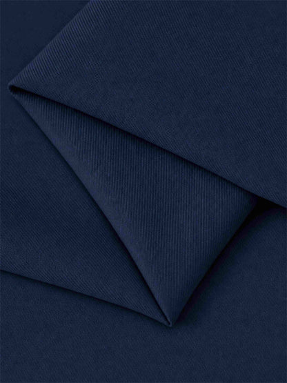 Navy Blue 2 Pieces Slim Fit One Button Women's Suits