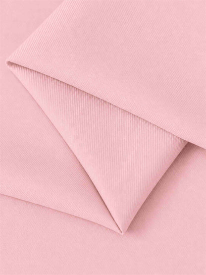 Pink 2 Pieces Slim Fit One Button Women's Suits