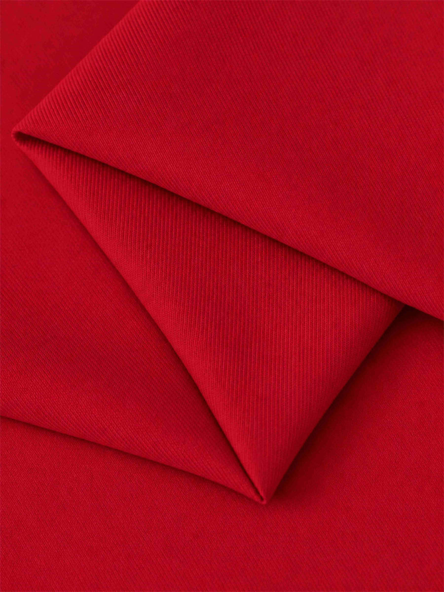 Red 2 Pieces Slim Fit One Button Women's Suits