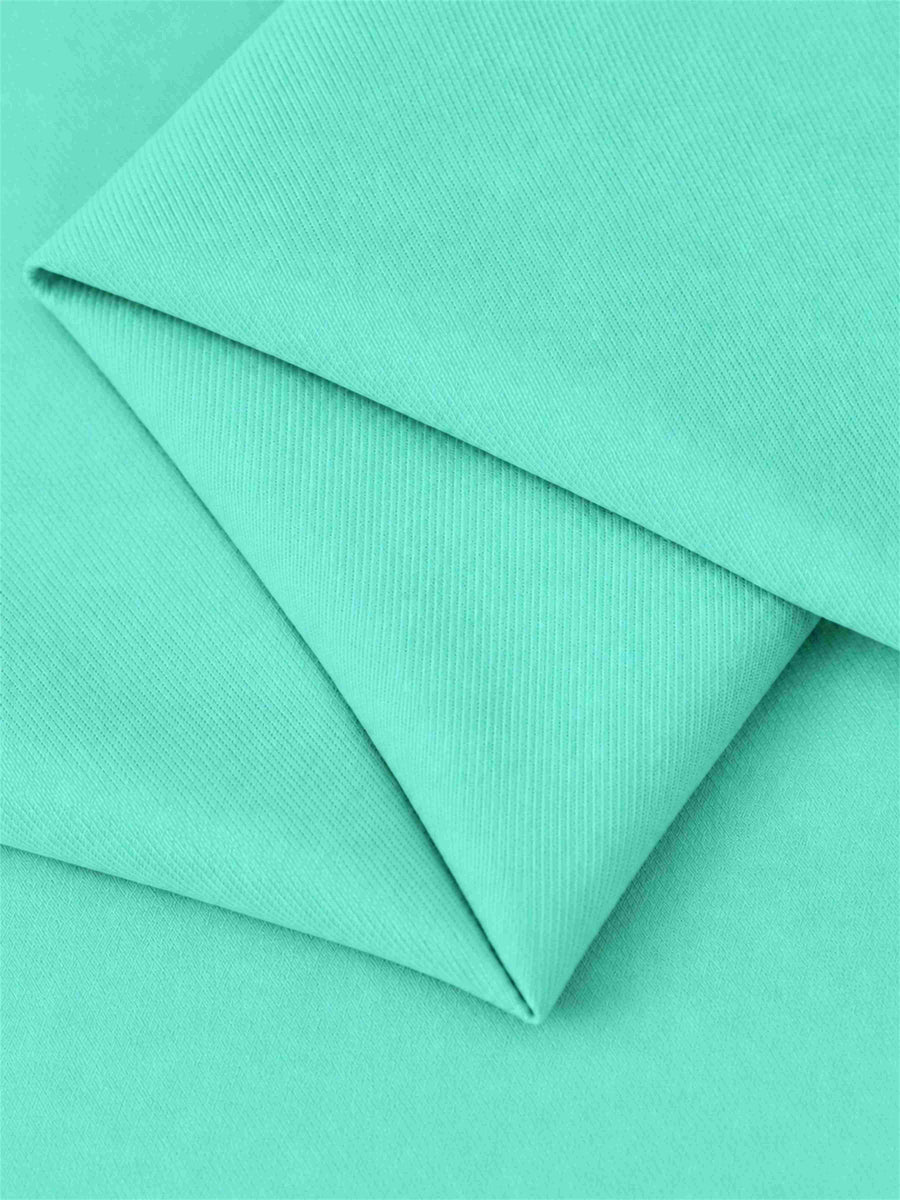 Turquoise 2 Pieces Slim Fit One Button Women's Suits