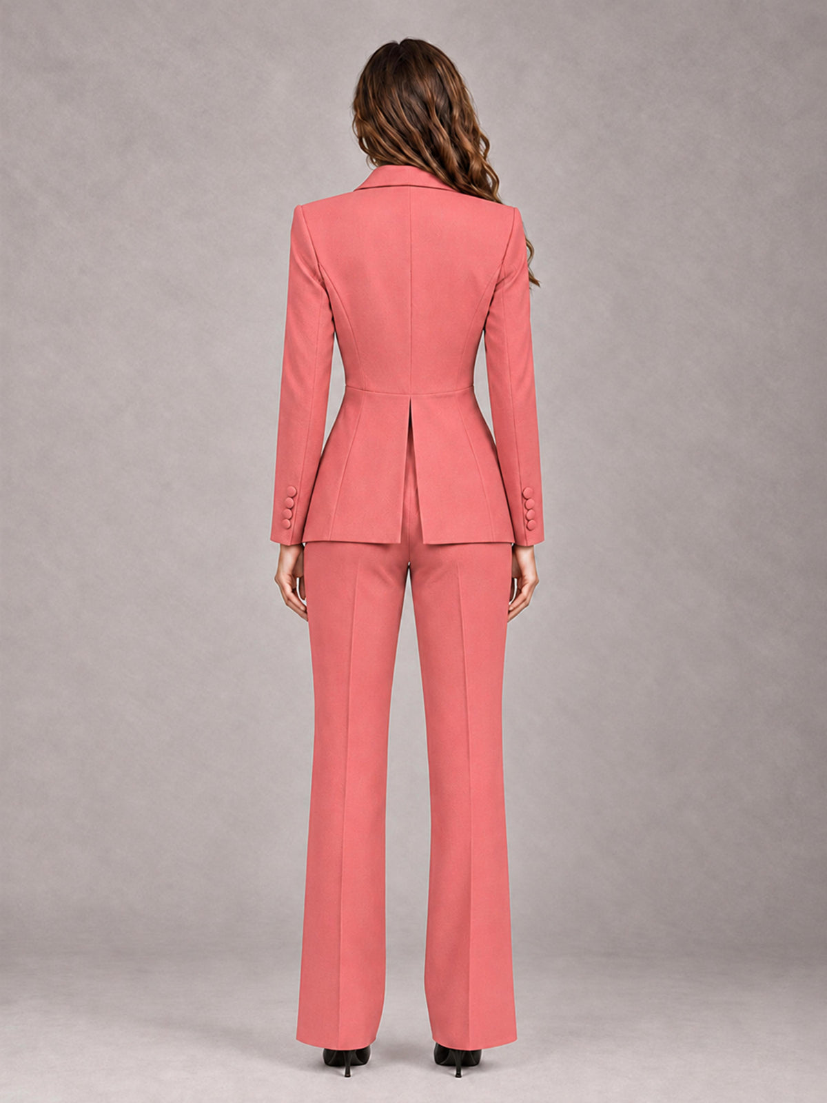 Coral 2 Pieces Tailored Fit Blazer and Pants Women's Suits
