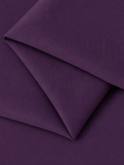 Dark Purple 2 Pieces Tailored Fit Blazer and Pants Women's Suits