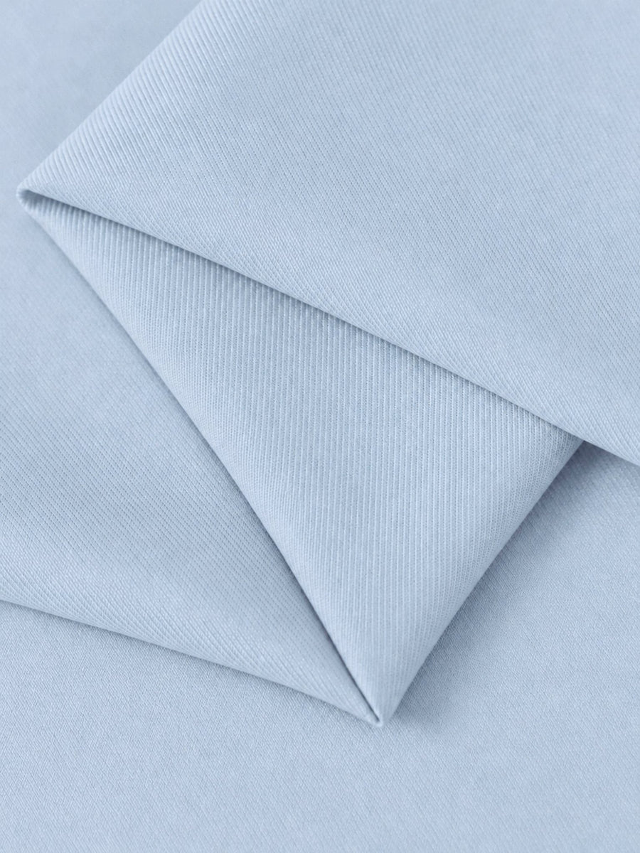 Powder Blue 2 Pieces Tailored Fit Blazer and Pants Women's Suits