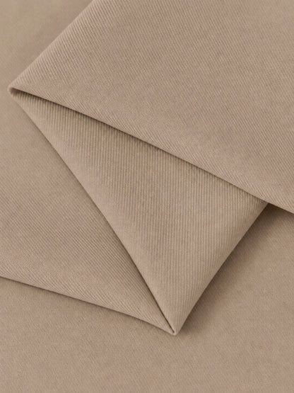 Taupe 2 Pieces Tailored Fit Notch Lapel Double Breasted Women's Suits