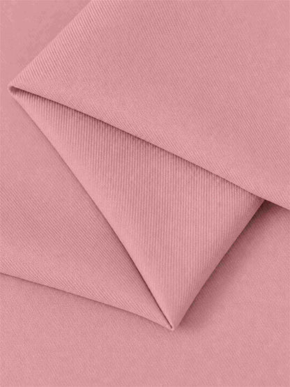 Dusty Rose 2 Pieces Tailored Fit Notched Lapel One Button Women's Suits 