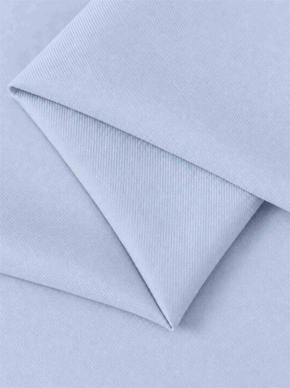 Powder Blue 2 Pieces Tailored Fit Notched Lapel One Button Women's Suits 