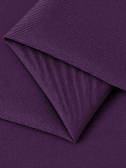Dark Purple 2 Pieces Tailored Fit Notched Lapel Suits Women's Suits