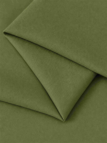 Olive Green 2 Pieces Tailored Fit Peak Lapel Women's Suits