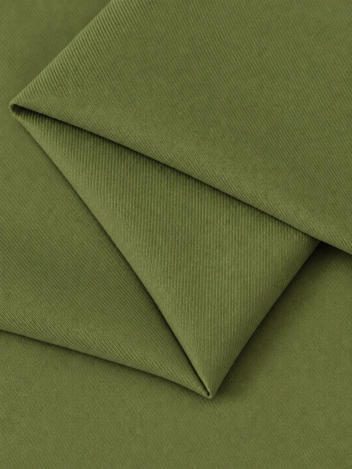 Olive Green 2 Pieces Wide-Leg Notched Lapel One Button Women's Suits