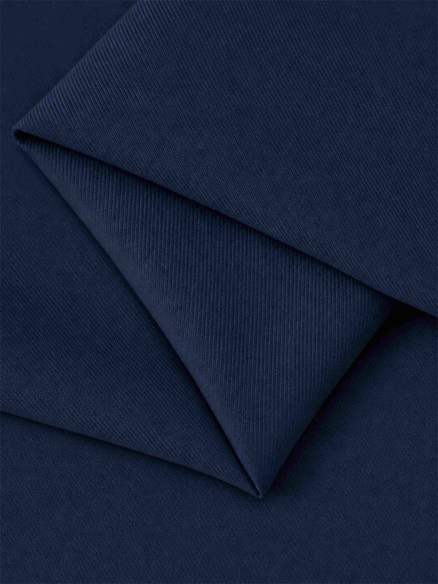 Navy Blue 2 Pieces Wide-Leg Suit Women's Suits 