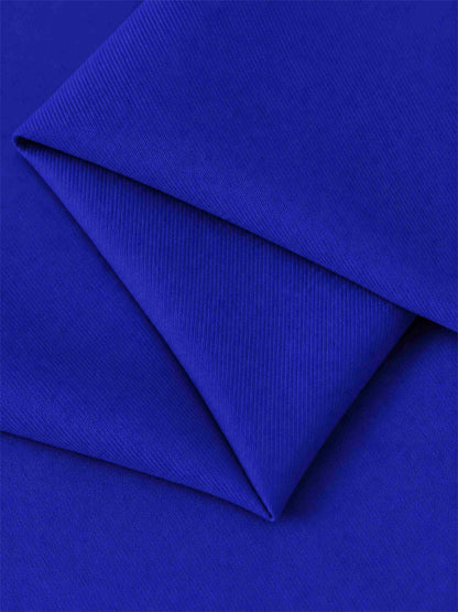 Royal Blue 2 Pieces Wide-Leg Suit Women's Suits 