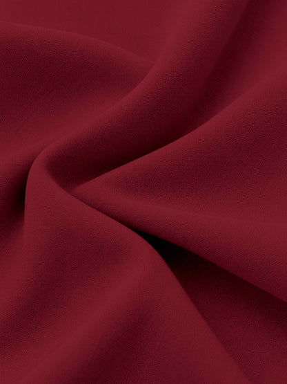 Burgundy 3 Pieces Tailored Fit Elegant Women's Suits for Professional Look