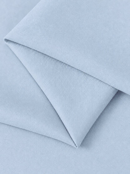 Powder Blue 3 Pieces Tailored Fit Elegant Women's Suits for Business Casual