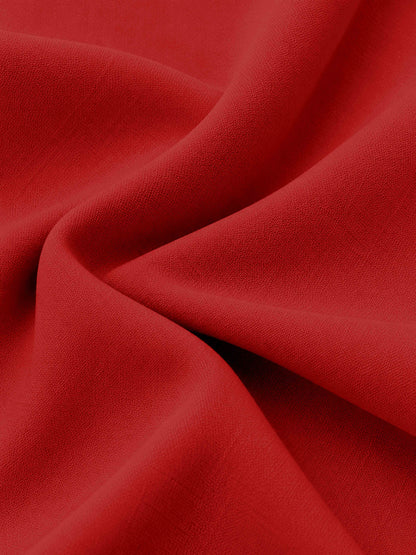 Red 3 Pieces Tailored Fit Elegant Women's Suits for Professional Look