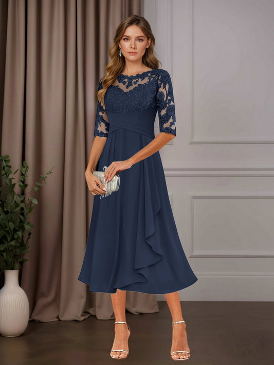 Elegant Navy Mother of the Bride Dresses mollyevers.com Elegant Navy Mother of the Bride Dresses mollyevers.com