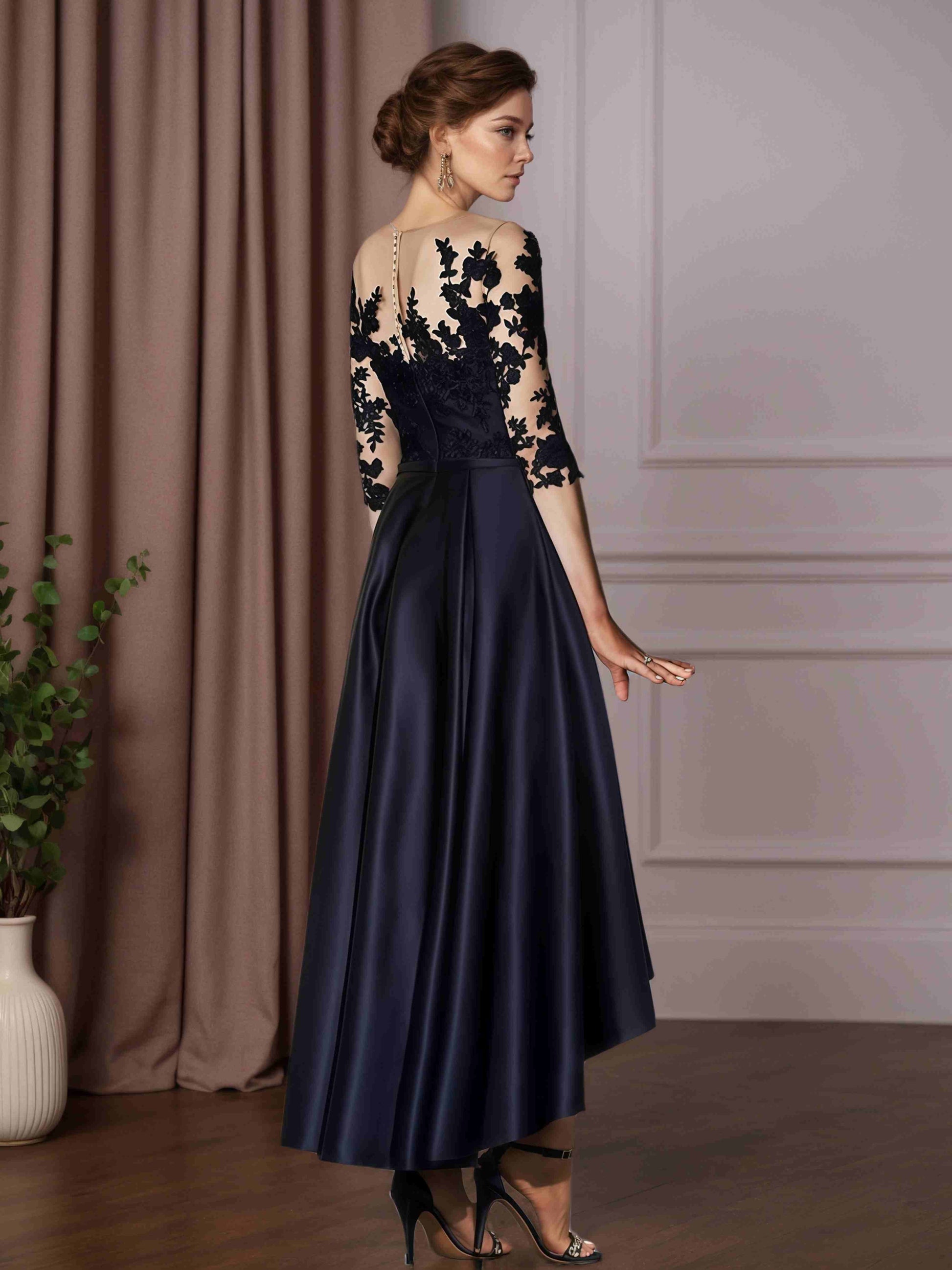a line princess scoop neck mother of the bride dress A-Line/Princess Scoop Neck Short Sleeves Floor-Length Mother of the Bride Dresses with Ruffles Silver