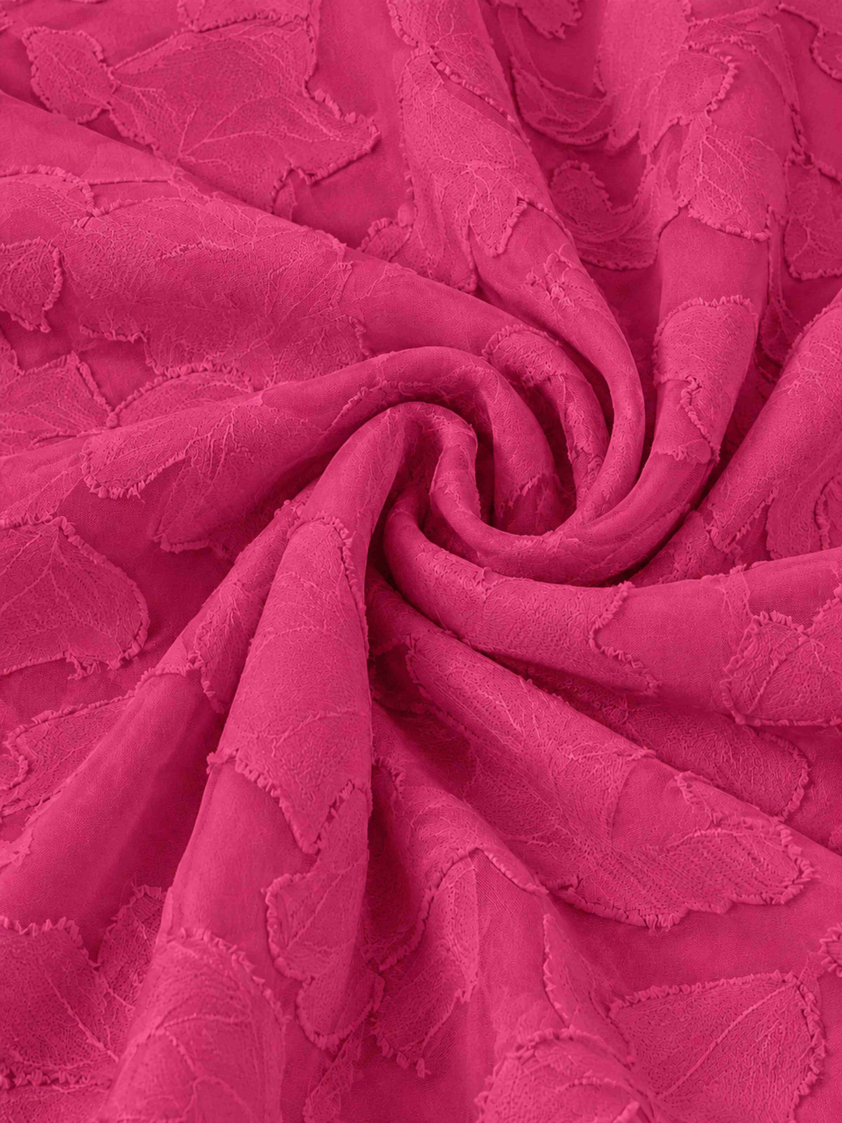 Hot Pink A-Line Square Neck Sleeveless Floral Lace Mini/Short Formal Dress