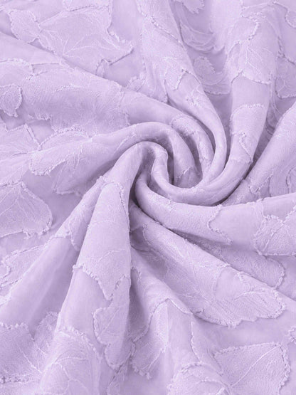 Lavender A-Line Square Neck Sleeveless Floral Lace Mini/Short Formal Dress