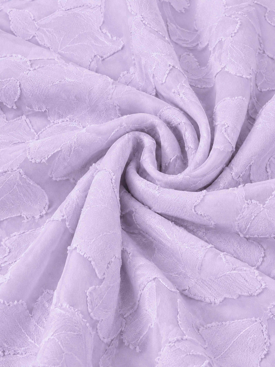 Lavender A-Line Square Neck Sleeveless Floral Lace Mini/Short Formal Dress