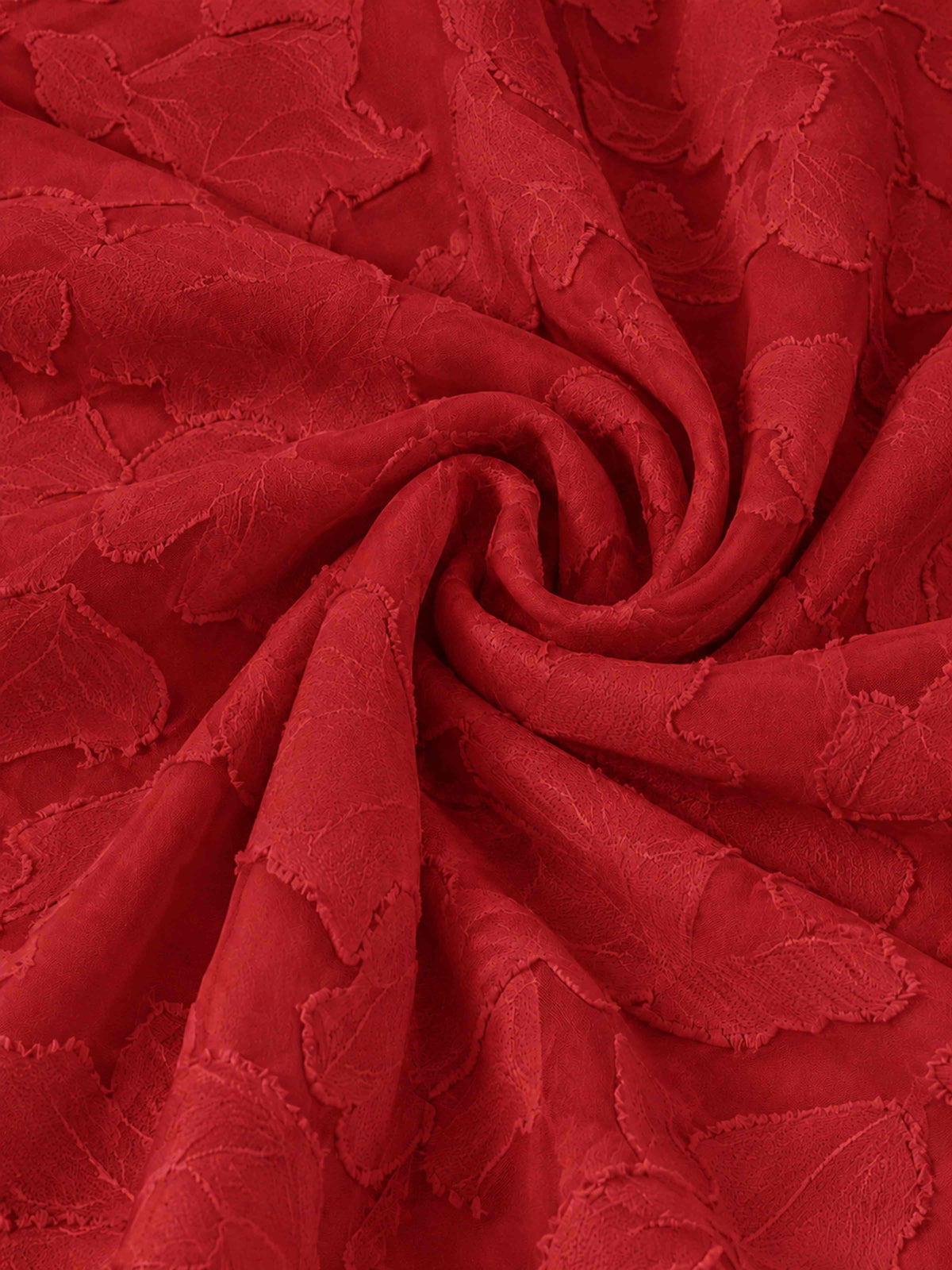 Red A-Line Square Neck Sleeveless Floral Lace Mini/Short Formal Dress