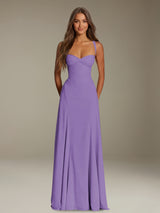 Free Shipping A-Line Sweetheart Sleeveless Floor-Length Long Prom Dress