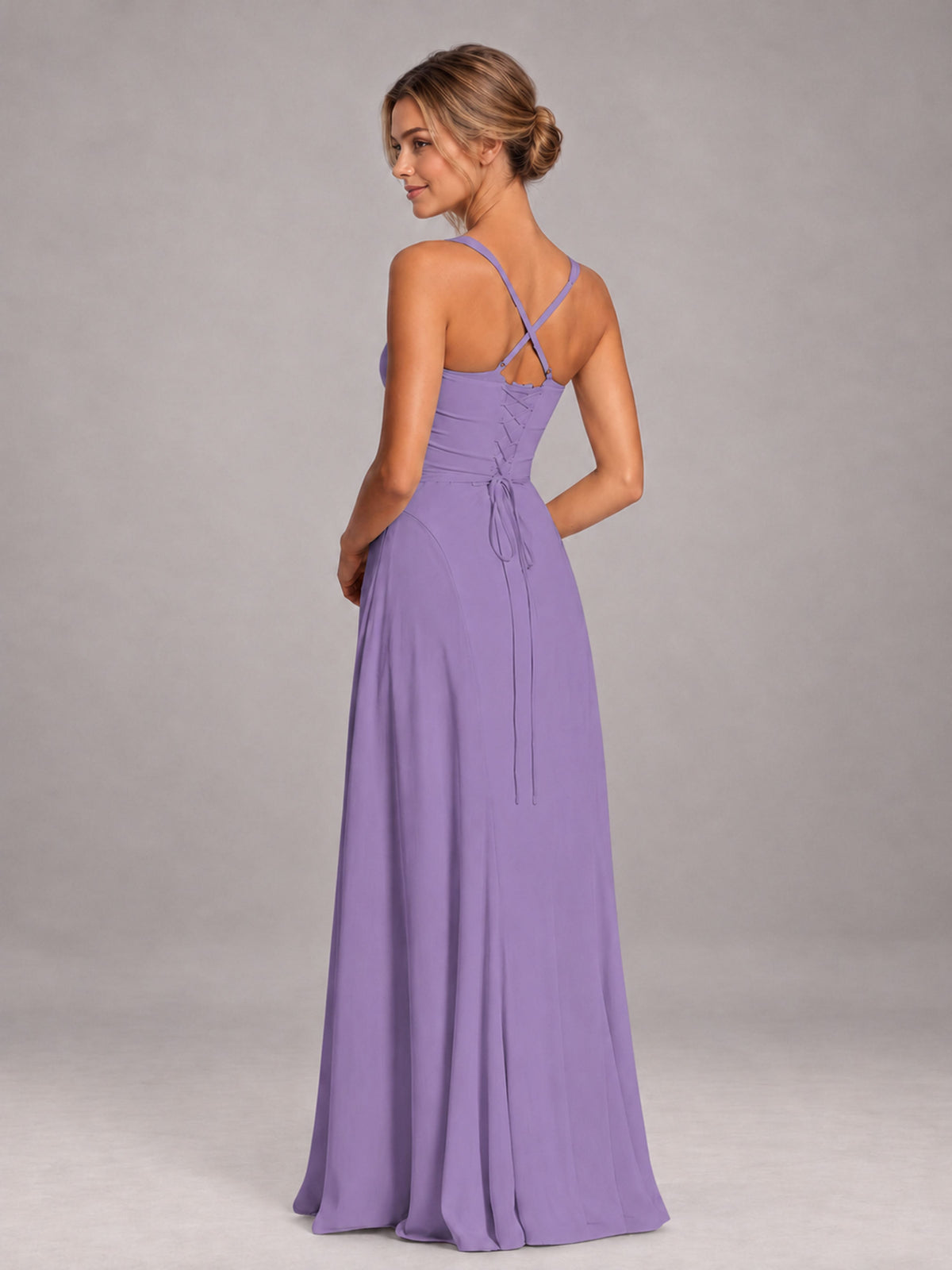 Tahiti A-Line Sweetheart Sleeveless Floor-Length Bridesmaid Dress