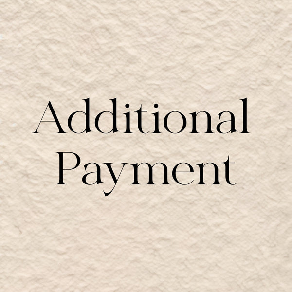 Additional Payment