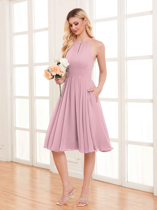 Knee-Length Bridesmaid Dresses from $59 & Free Custom Size mollyevers.com Knee-Length Bridesmaid Dresses from $59 & Free Custom Size mollyevers.com