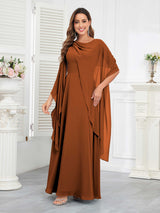 Delicate A-Line Lace Up Chiffon Floor Length Mother Of The Bride Dresses
