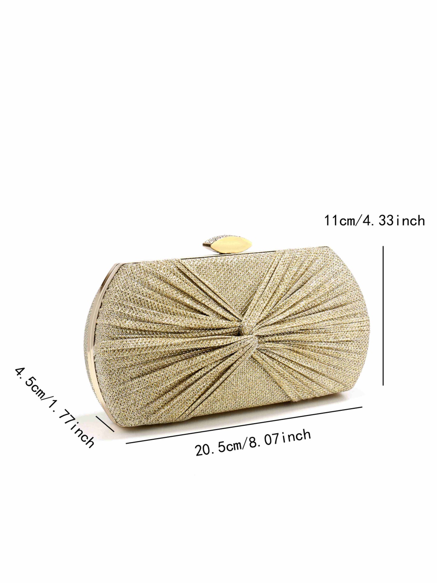 Elegant Bow Knot Evening Clutch Bag for Wedding, Prom & Party