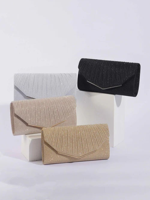 Elegant Shiny Clutch Evening Bag