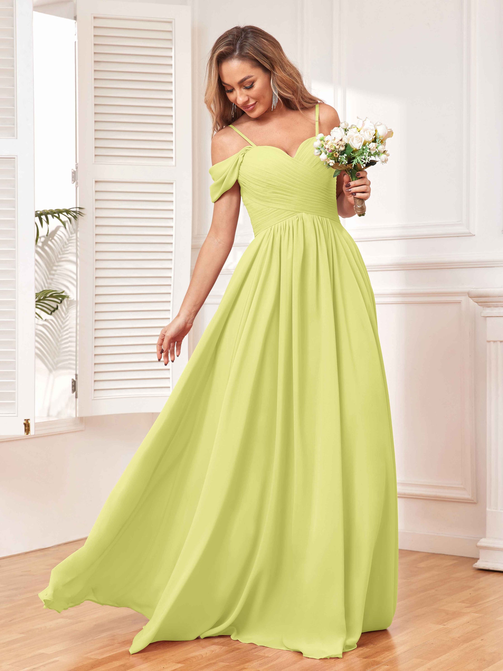 Enthralling A Line Draped Sleeves Bridesmaid Dresses With Pockets mollyevers.com Enthralling A Line Draped Sleeves Bridesmaid Dresses With Pockets mollyevers.com