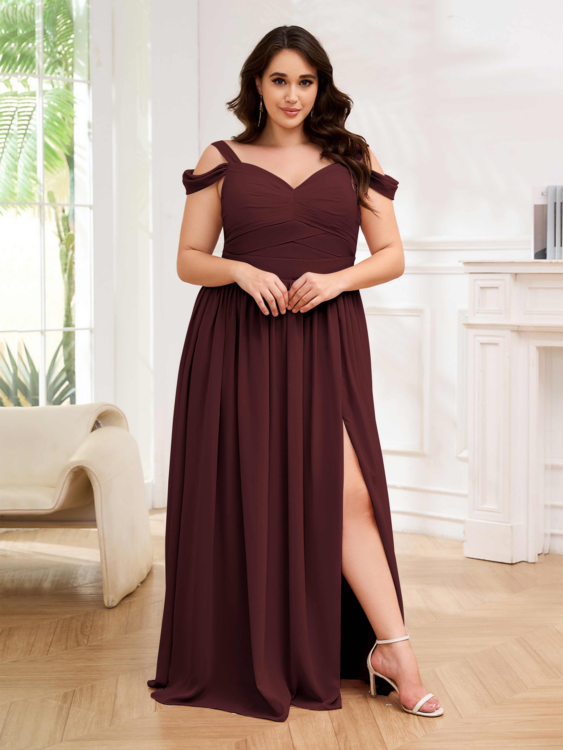 cabernet bridesmaid dress plus size Plus Size Cabernet Bridesmaid Dresses