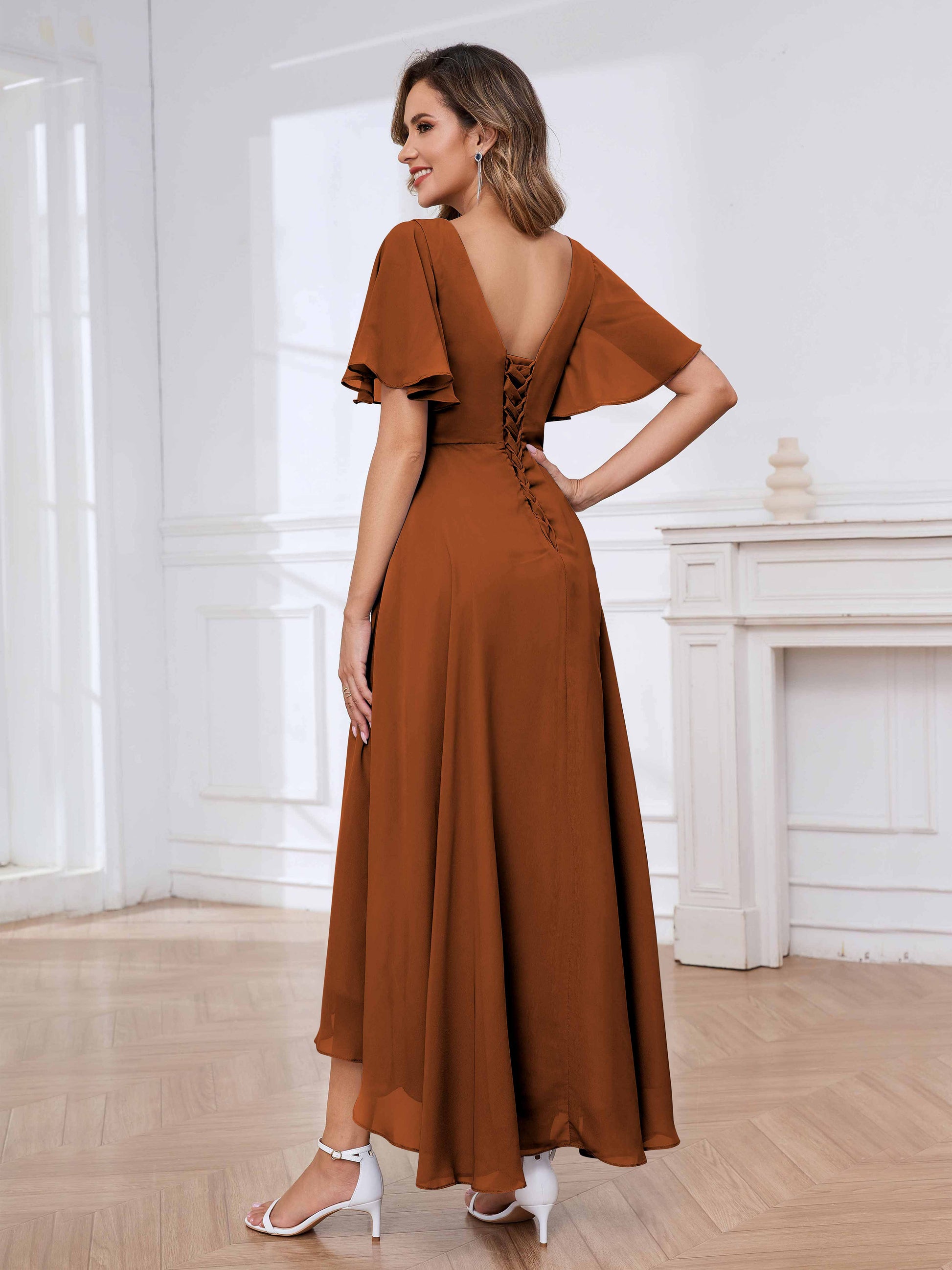 short flowing dresses Women's Puff Sleeves Mini Dress Ruffled Square Neck Layered Hem Flowy A Line Mini Short Dress Sun Beach Dresses (Black, S) at Amazon Women's Clothing store