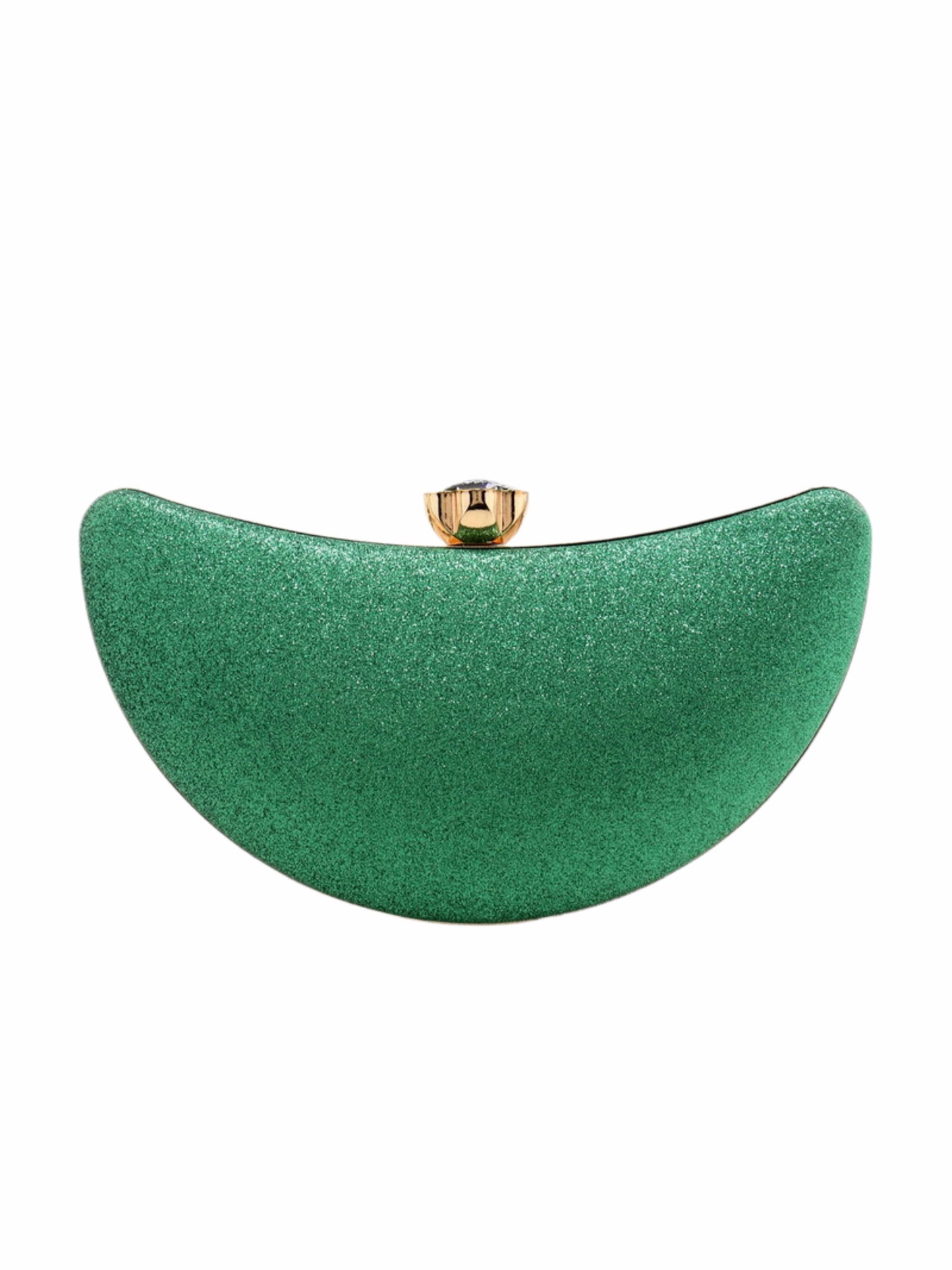 Luxury Crystal Floral Evening Clutch Bag with Metal Handle for Wedding, Prom & Formal Events