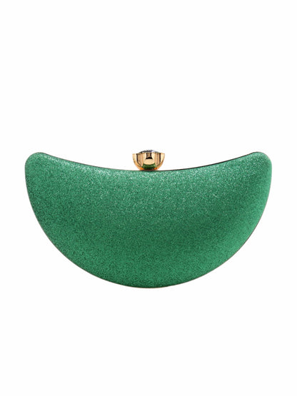 Luxury Crystal Floral Evening Clutch Bag with Metal Handle for Wedding, Prom & Formal Events