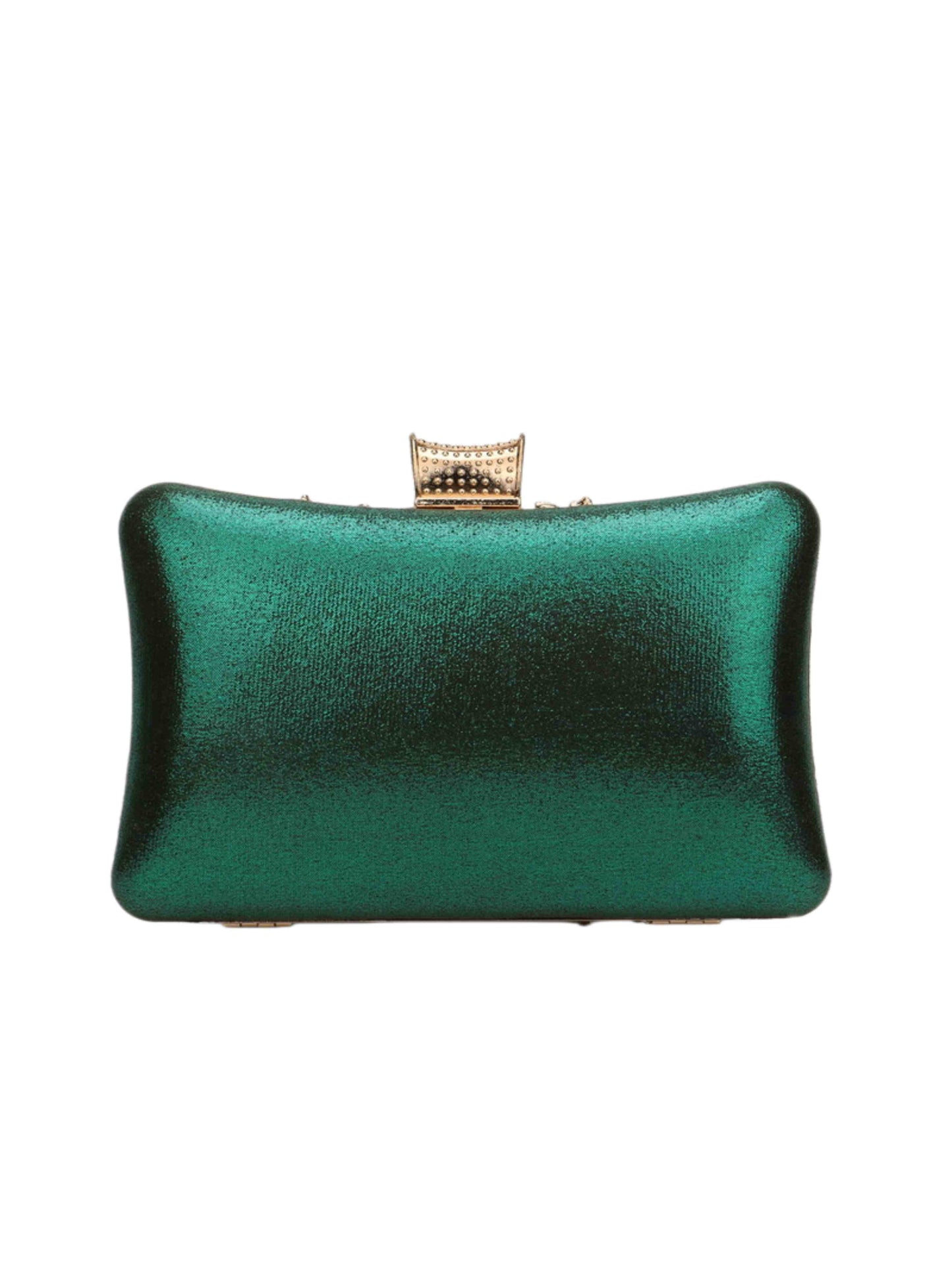 Luxury Floral Metal Crystal Evening Clutch Bag for Wedding, Cocktail & Evening Party