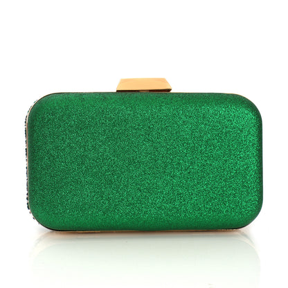 Luxury Full Rhinestone Acrylic Evening Clutch Bag for Wedding, Prom & Formal Events