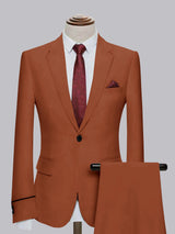Men's Suits 2 Pieces Classic Fit One Button for Business and Weddings