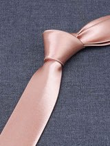 Men’s Satin Tie Classic Formal Necktie for Wedding & Business