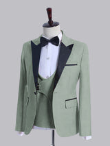 Men's Suits 2 Pieces Classic Fit Peak Lapels One Button For Groom & Groomsmen