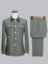 Men's Suits 2 Pieces Modern Style Professional Look for Office and Events