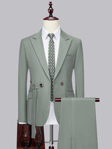 Men's Suits 2 Pieces Modern Style One Button Timeless Elegance